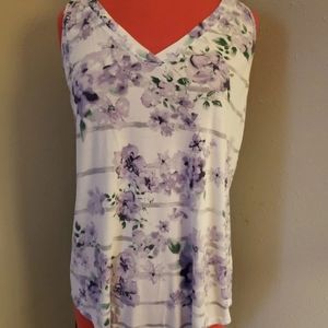 Maurices floral tank top